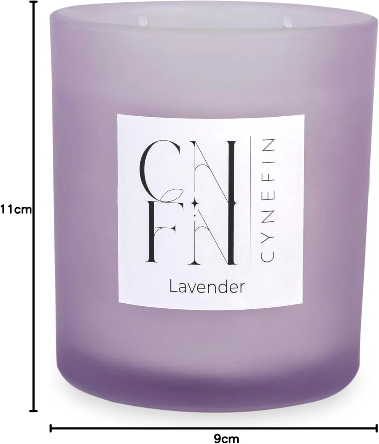 CNFN Lavender Scented Candle - 100% Coconut Wax - Image 7
