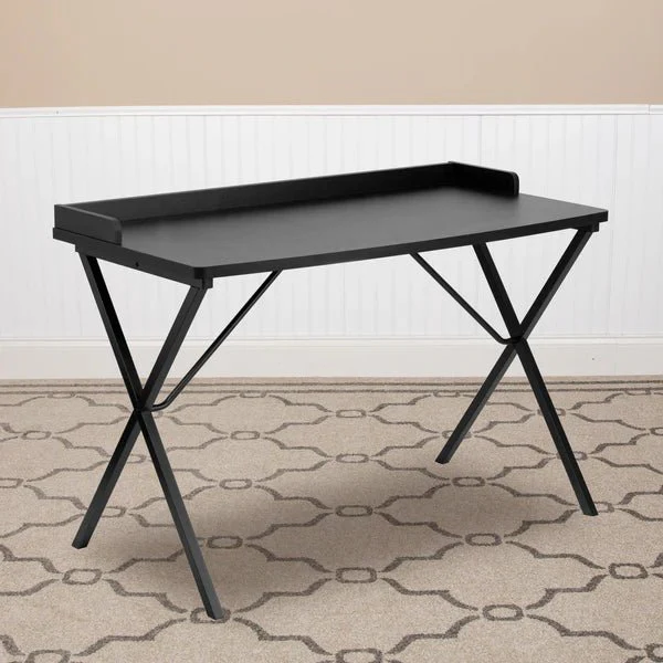 Computer Desk - Black (31.5 H x 23.62 D x 47.25inch W) - Image 3