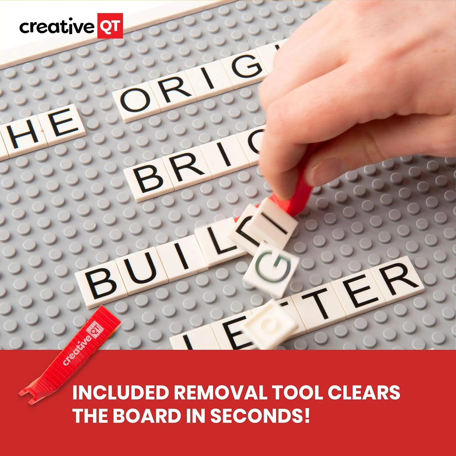 Creative QT Brick Building Letter Board - Over 285 StoryBricks Letters & Symbols - Image 6