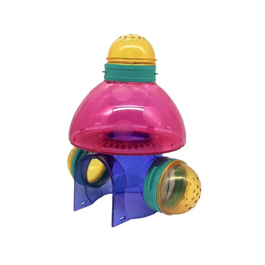 Hamster Kit CritterTrail Funnel, Space Station & Wheels - Image 3