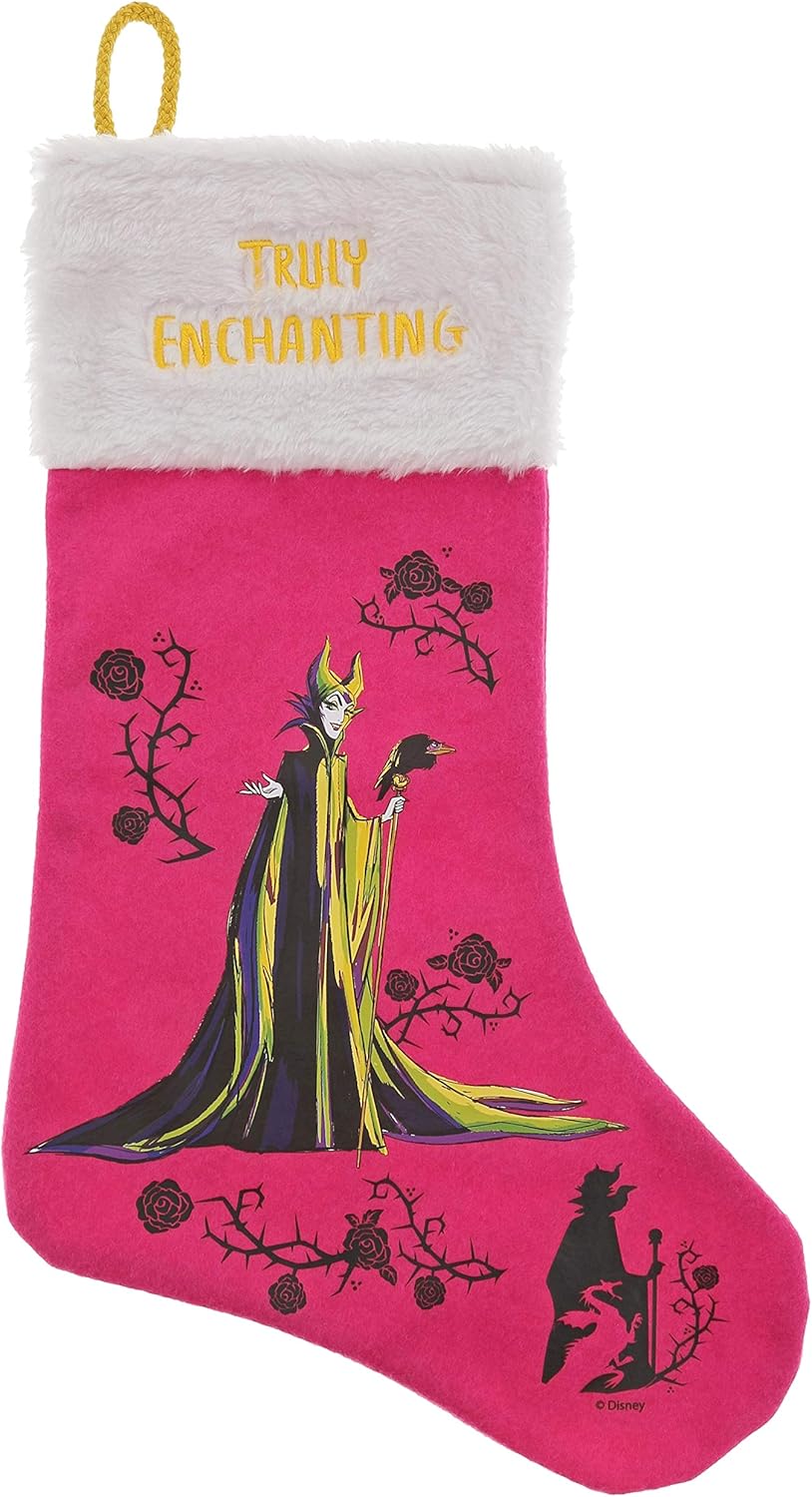 Disney Maleficent Sleeping Beauty Truly Enchanting Stocking - Pink - Image 3