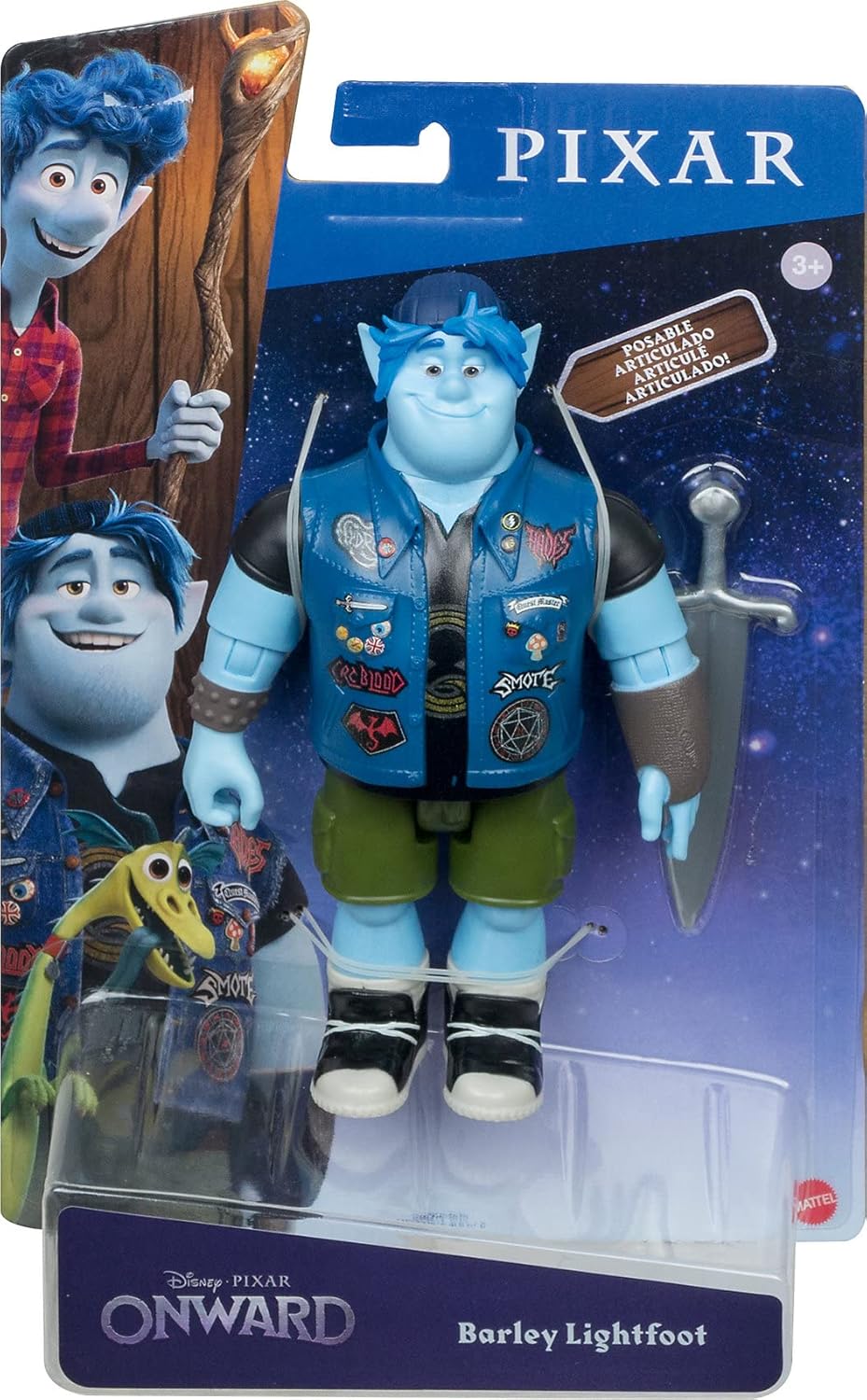 Disney Pixar Onward Barley Lightfoot Figure