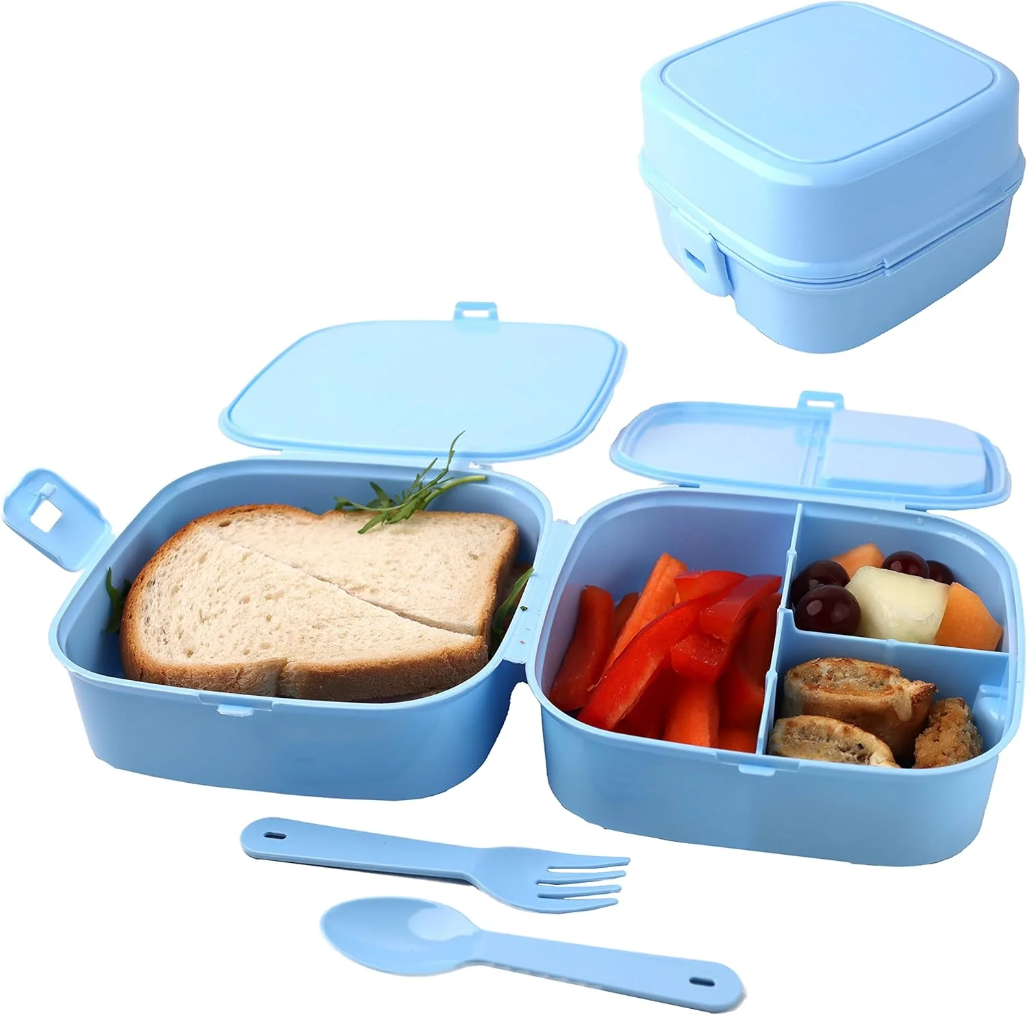 DIVCHI Portable Lunch Box for Kids & Adults (Trio Pack) - Image 2