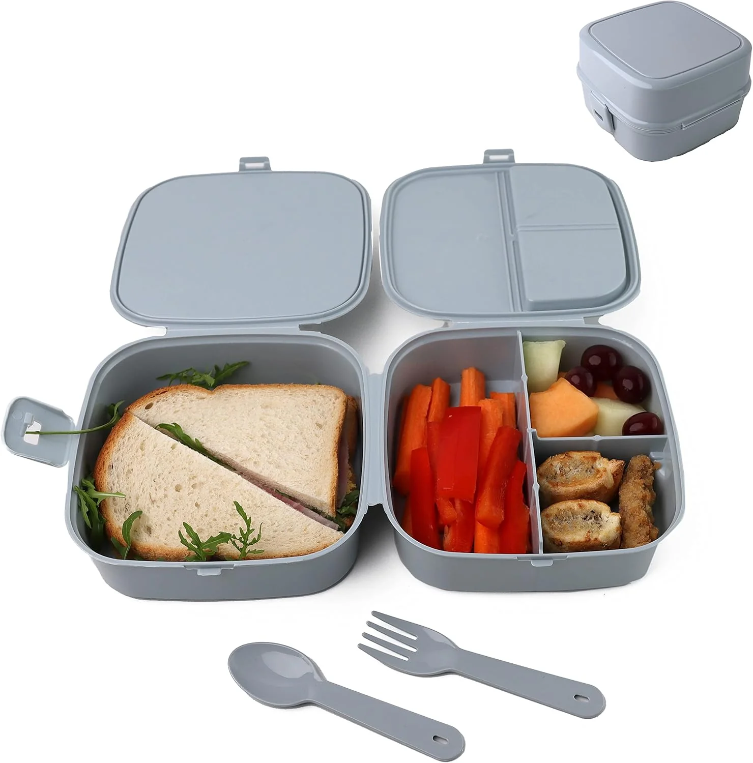 DIVCHI Portable Lunch Box for Kids & Adults (Trio Pack) - Image 7