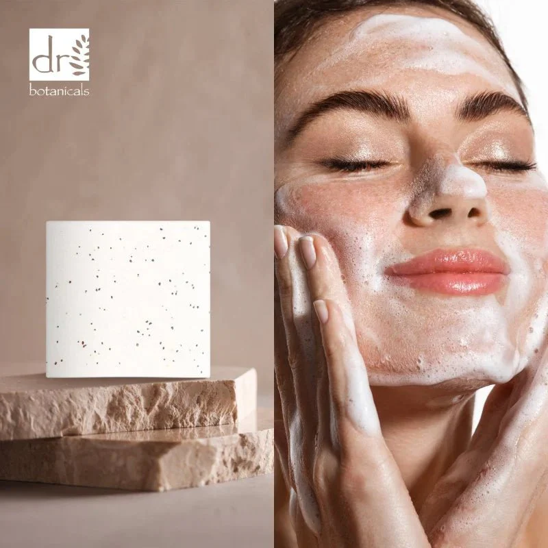 Dr Botanicals Cocoa & Coconut Superfood Facial Cleansing Bar - 100g - Image 3
