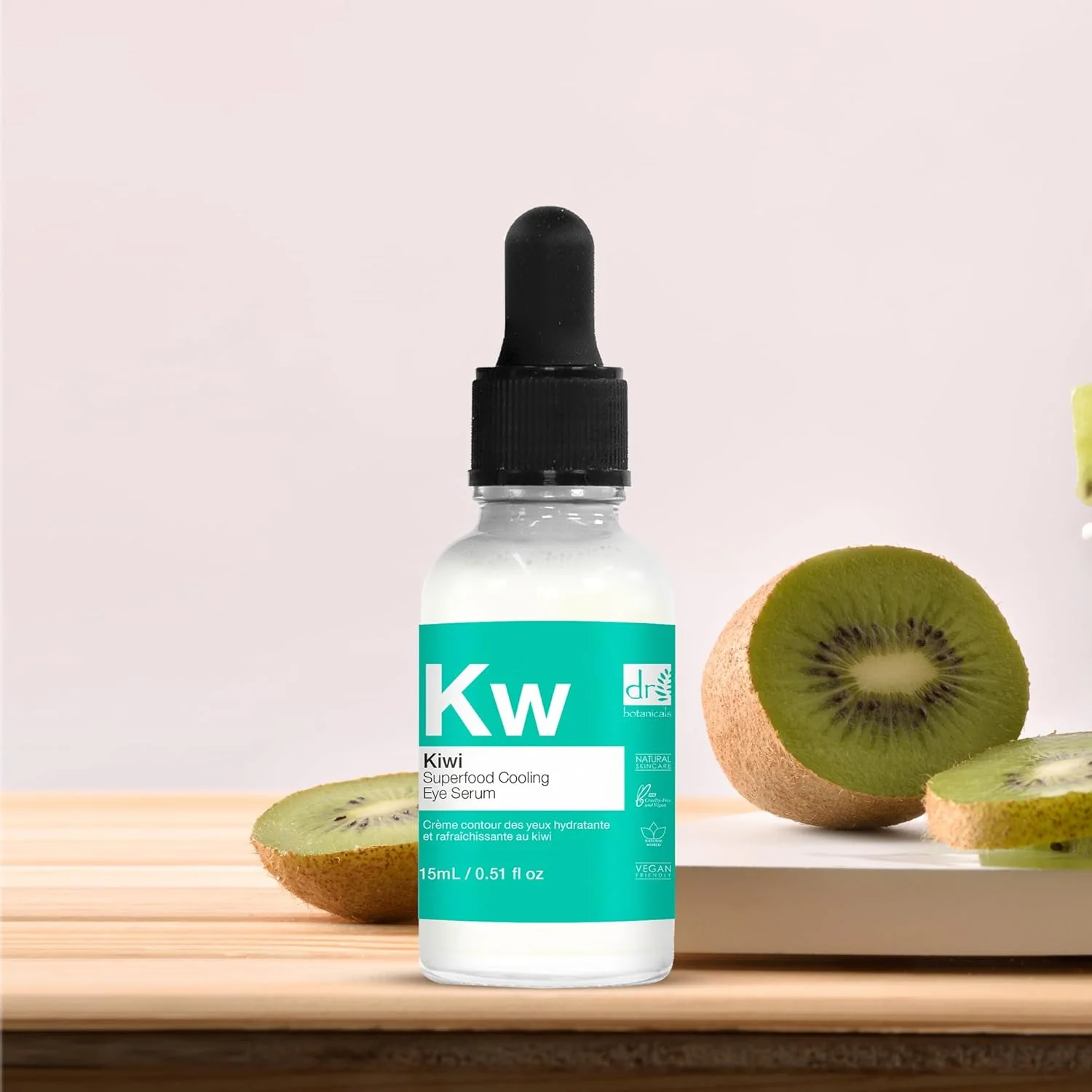 Dr Botanicals Kiwi Superfood Cooling Eye Serum (15ml) - Image 6