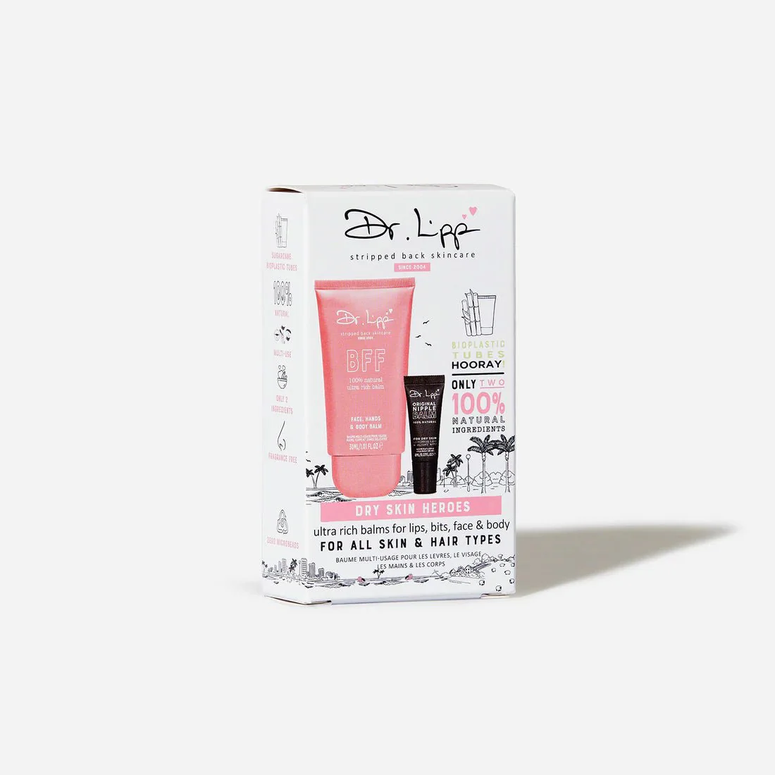 Dr. Lipp Dry Skin Heroes 30ml + 8ml - Face, Hand, Foot & Body Butter - Image 7