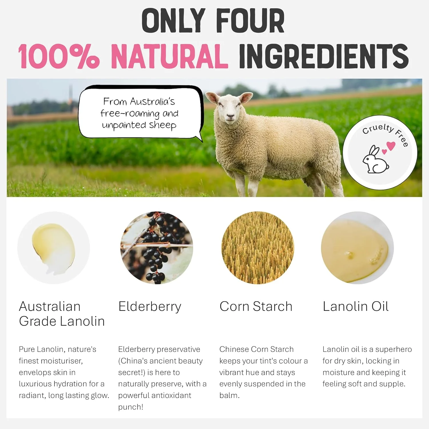 DR.LIPP Superfood Red Radish Tint - 4-In-ONE (Lip, Cheek & Eye) - Image 7