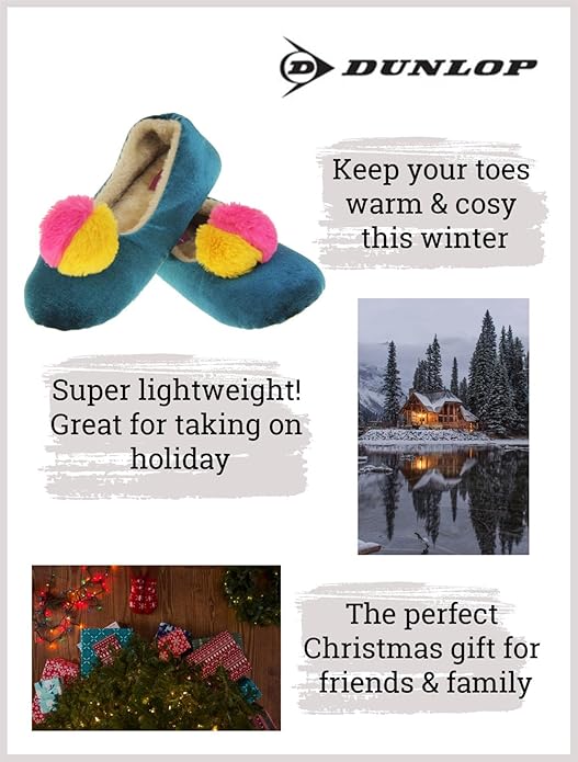 Women's Dunlop Teale Slippers M (UK 5-6) - Image 2