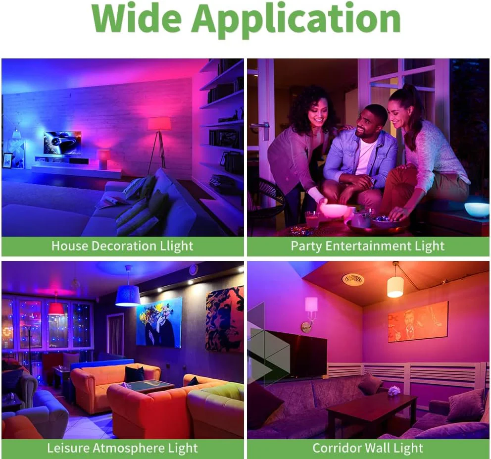 E27 LED Colour Changing Light Bulb with Remote Control - Image 6
