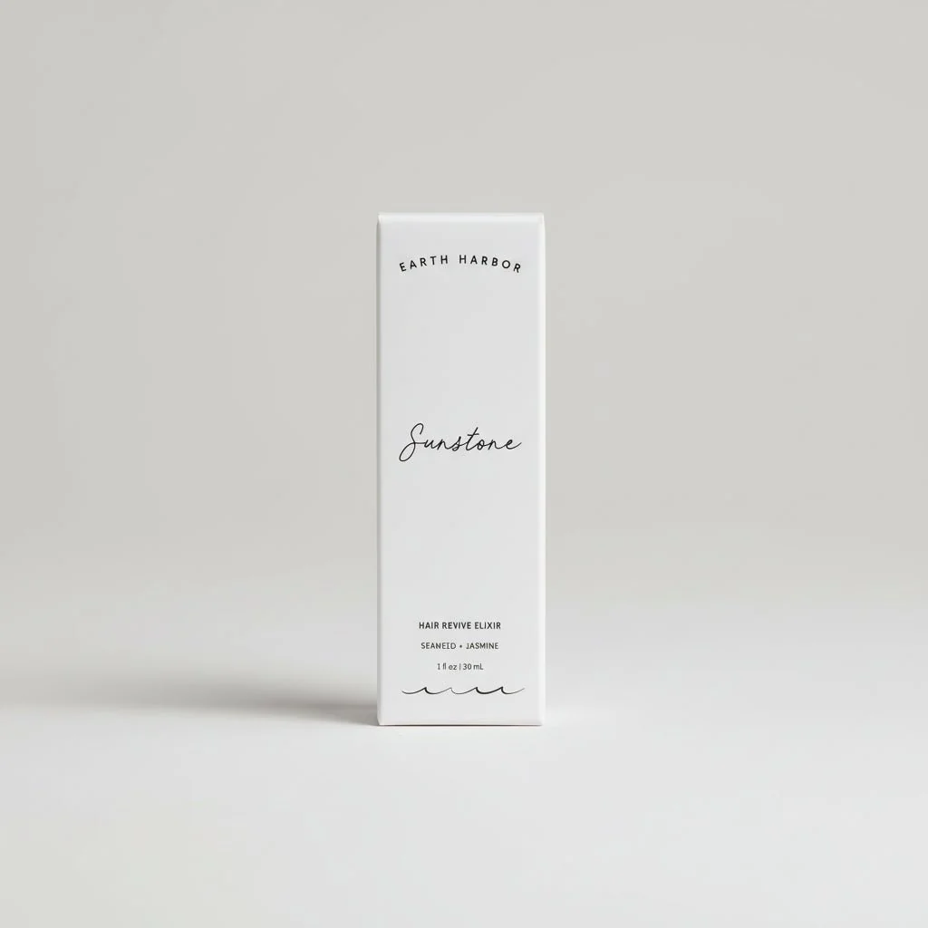 Earth Harbor Sunstone Hair Revive Elixir Seaweed Jasmine - 30ml - Image 3