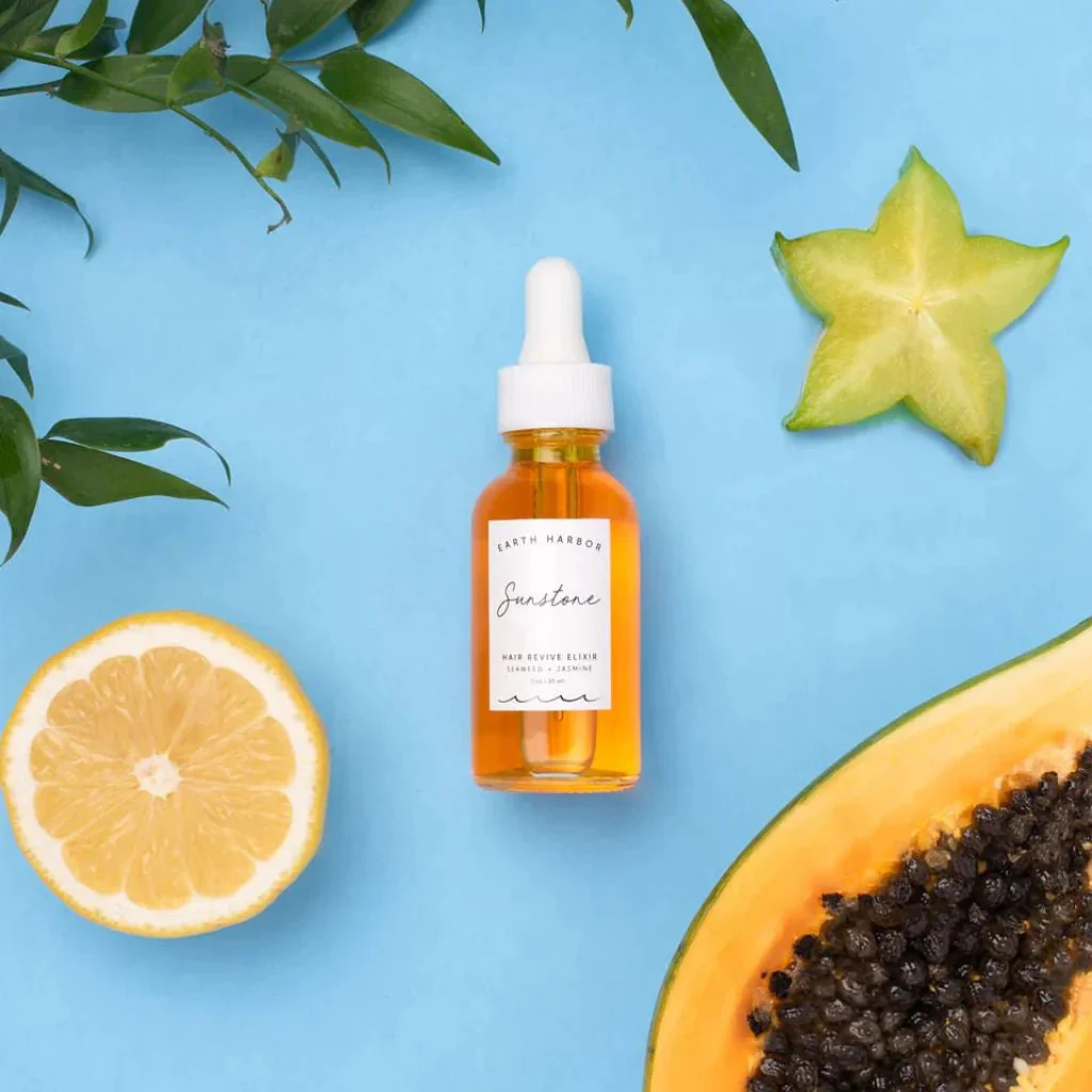 Earth Harbor Sunstone Hair Revive Elixir Seaweed Jasmine - 30ml - Image 5