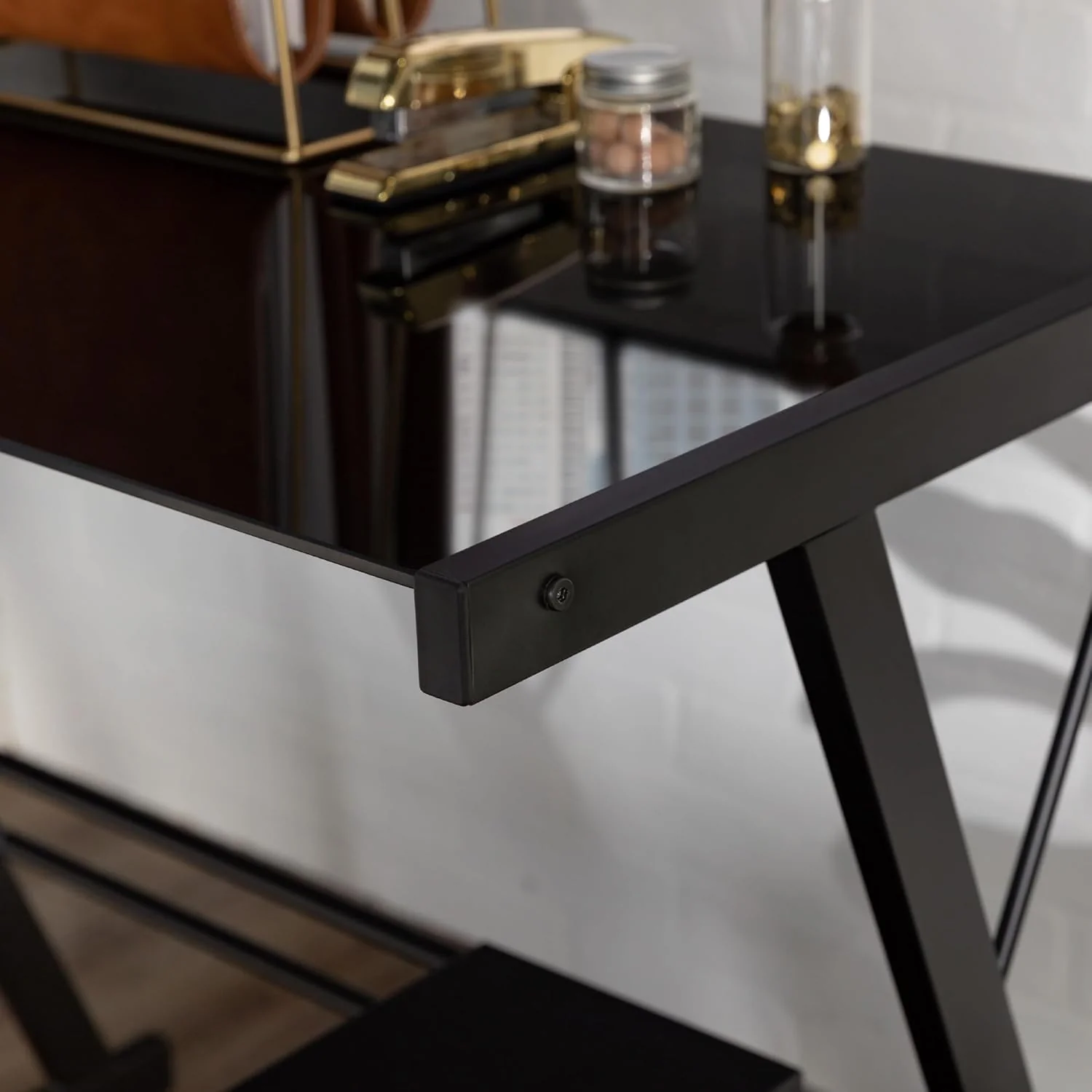 Eden Bridge Designs Metal Corner Desk - Image 10