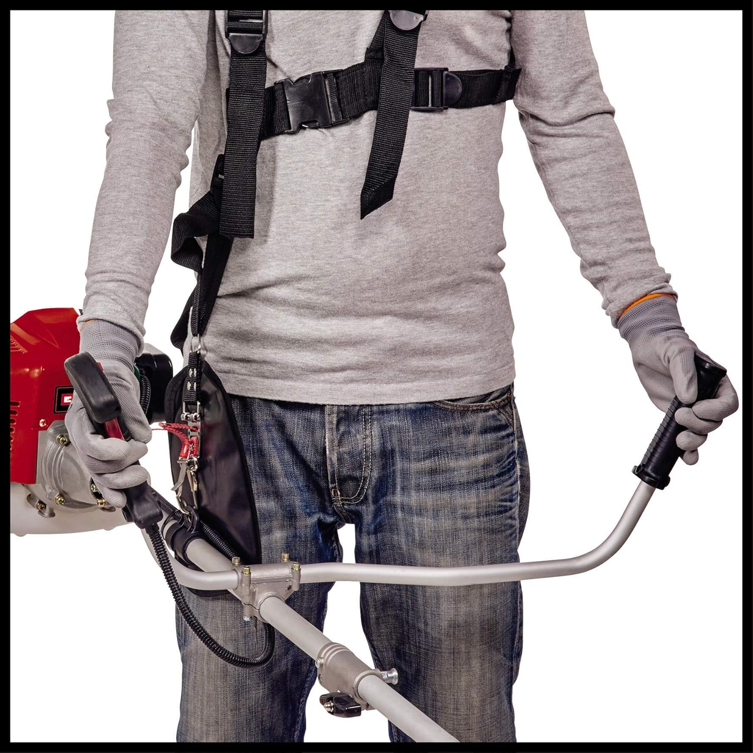 Einhell 2-in-1 Grass Trimmer AS Petrol Brush Cutter 1500W - Image 4