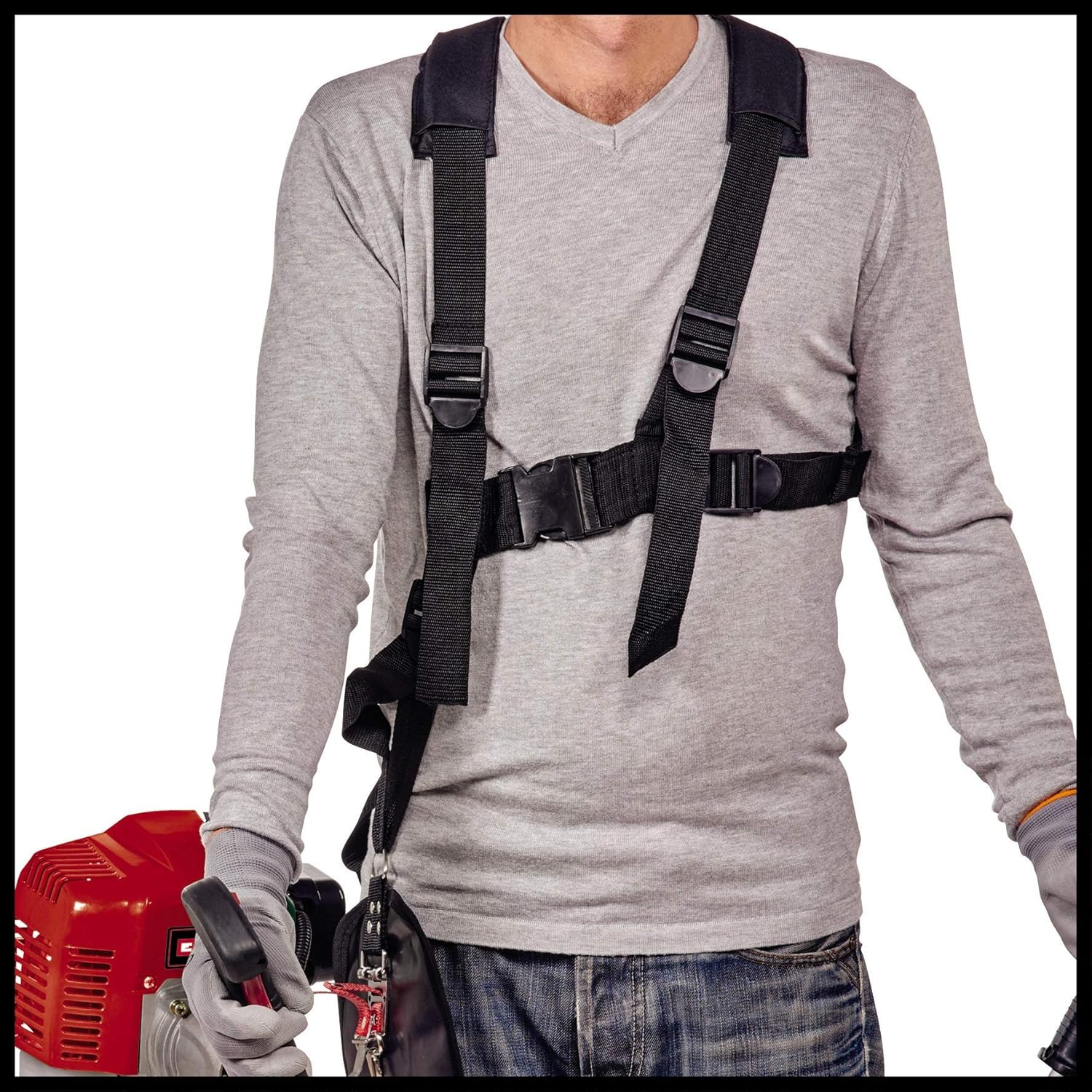 Einhell 2-in-1 Grass Trimmer AS Petrol Brush Cutter 1500W - Image 8