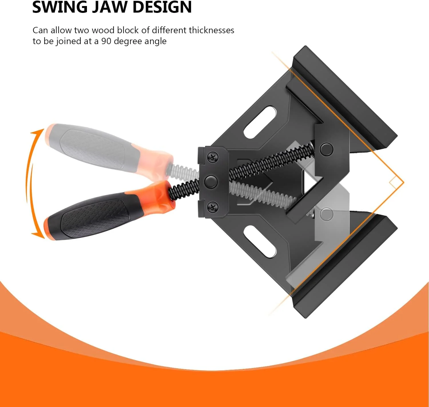 ENGiNDOT Corner Clamp Right Angle 90 Degree - 2Pcs - Image 3