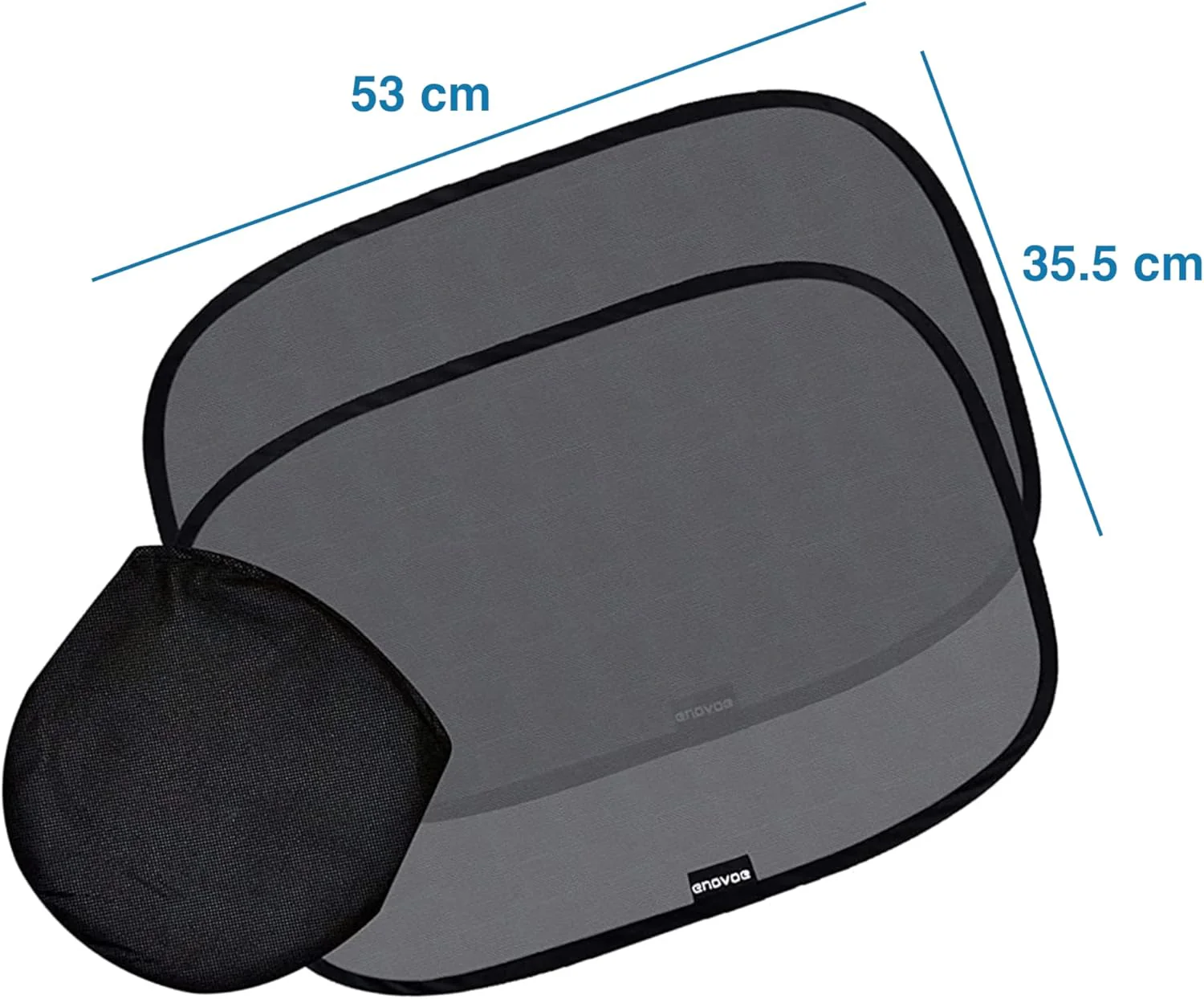 Enovoe Car Window Shade For Kids - 4-Pack - Image 6
