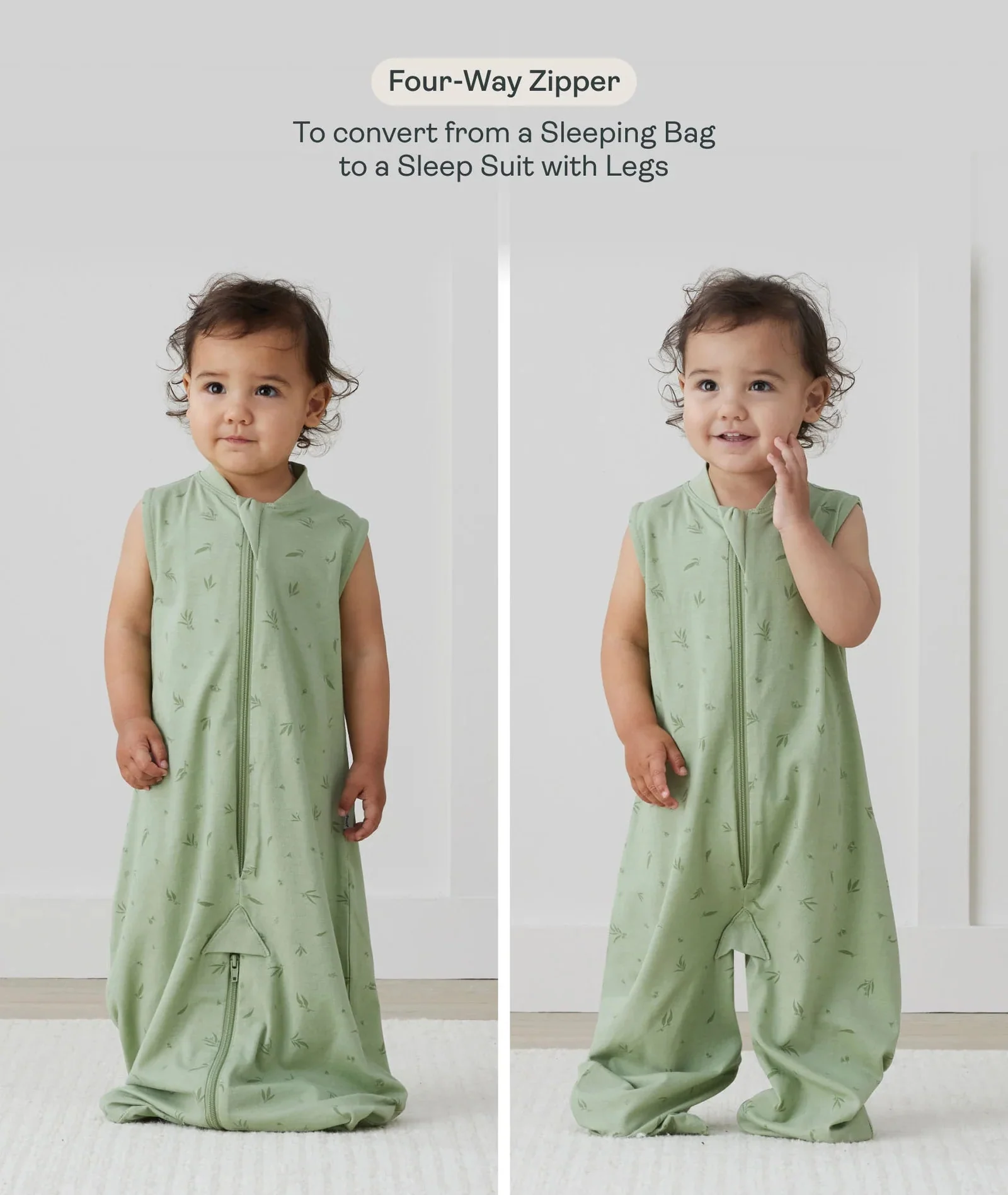 ErgoPouch Sleep Suit Bag (TOG 0.3 SAGE) - Various Sizes - Image 3