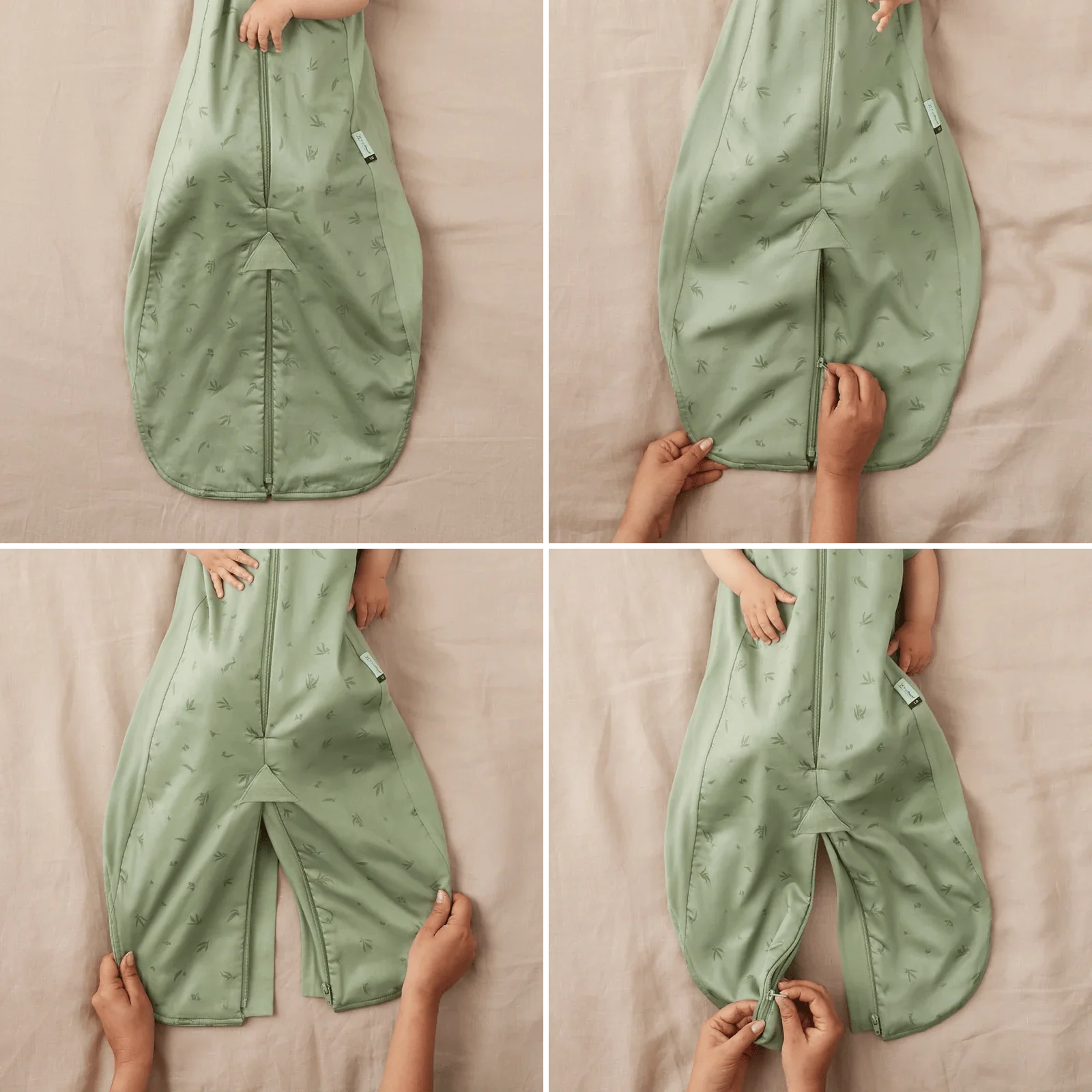 ErgoPouch Sleep Suit Bag (TOG 0.3 SAGE) - Various Sizes - Image 4
