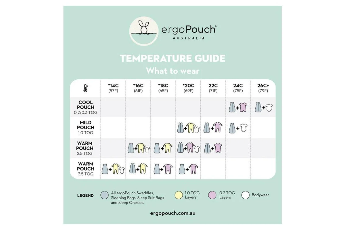 ErgoPouch Sleep Suit Bag TOG 1.0 - 8-24M (Pink Berries) - Image 3