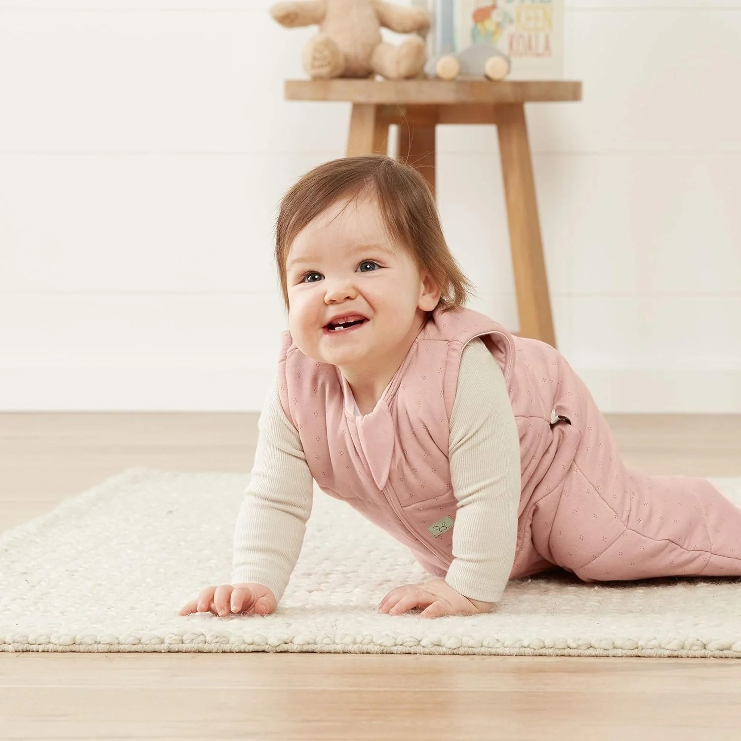 ergoPouch Winter Jersey Sleeping Bag - Berries 2.5 TOG (3-12 Months) - Image 2