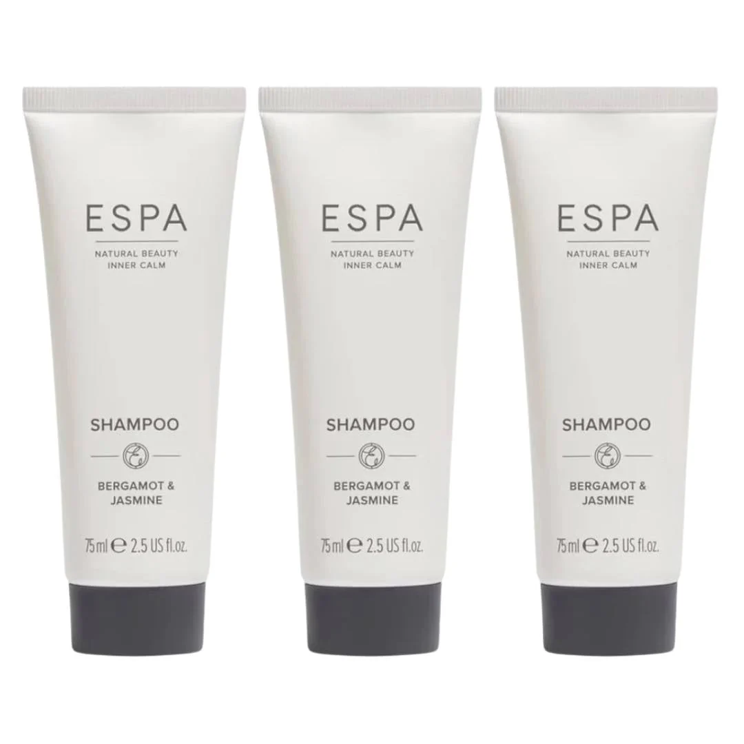 ESPA Bergamot & Jasmine Shampoo - 75ml X3