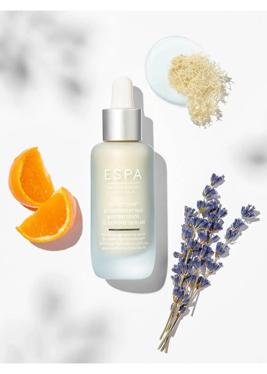ESPA Tri-Active Regenerating BioRetinol Sleeping Serum - 100ml (Refill Bottle) - Image 7