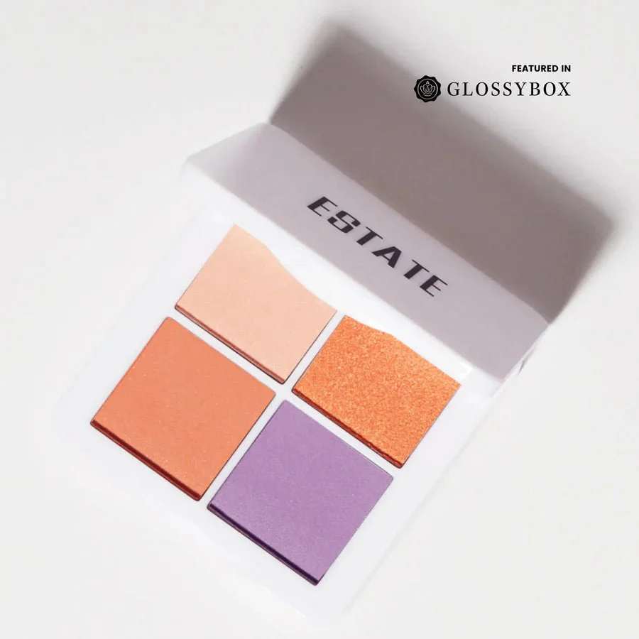 ESTATE COSMETICS Mini Pigment Eyeshadow Pallet - Peach Punch - Image 3