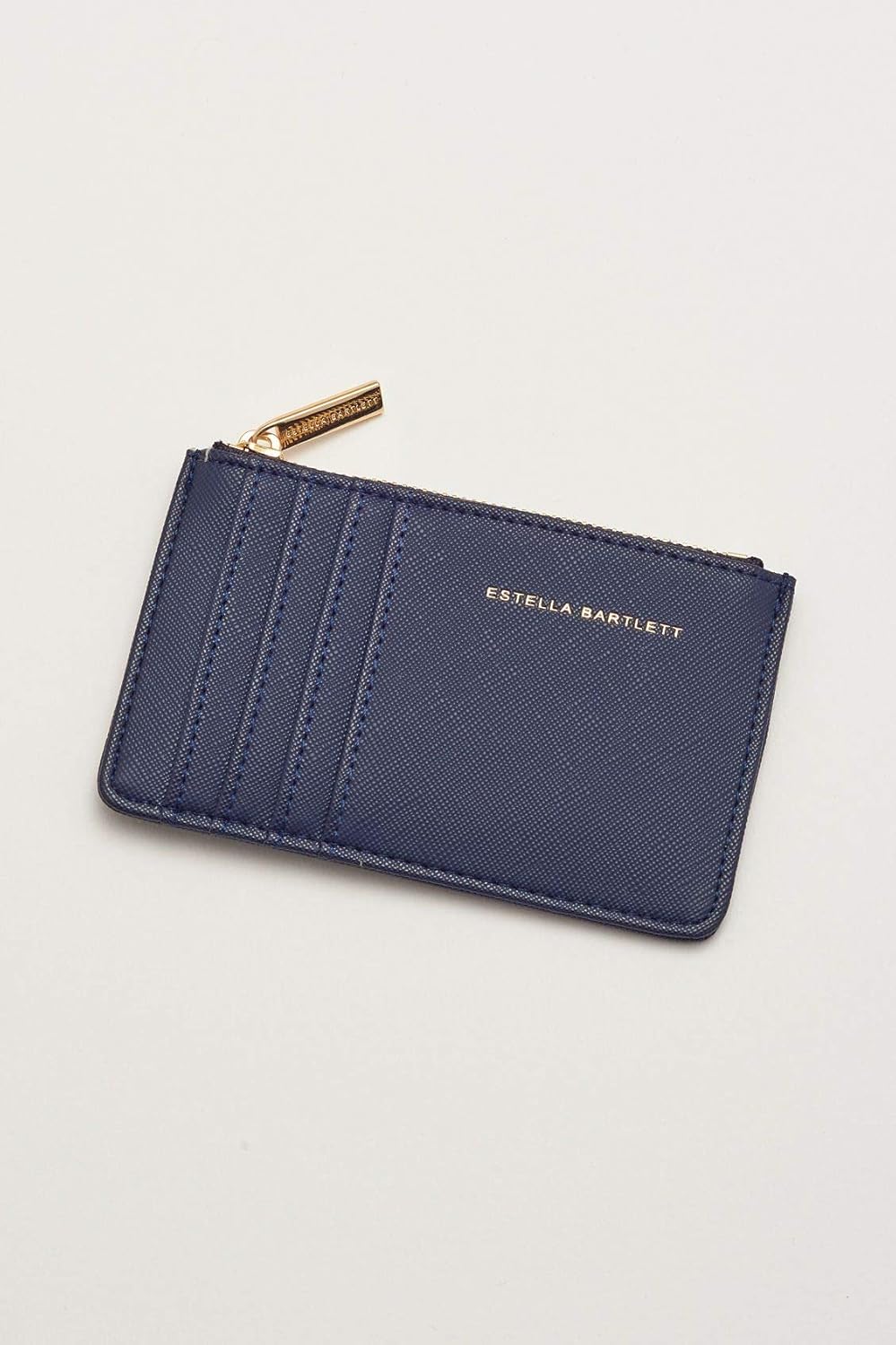 Estella Bartlett Woman on a Mission Vegan Leather Card Purse (Navy) - Image 3