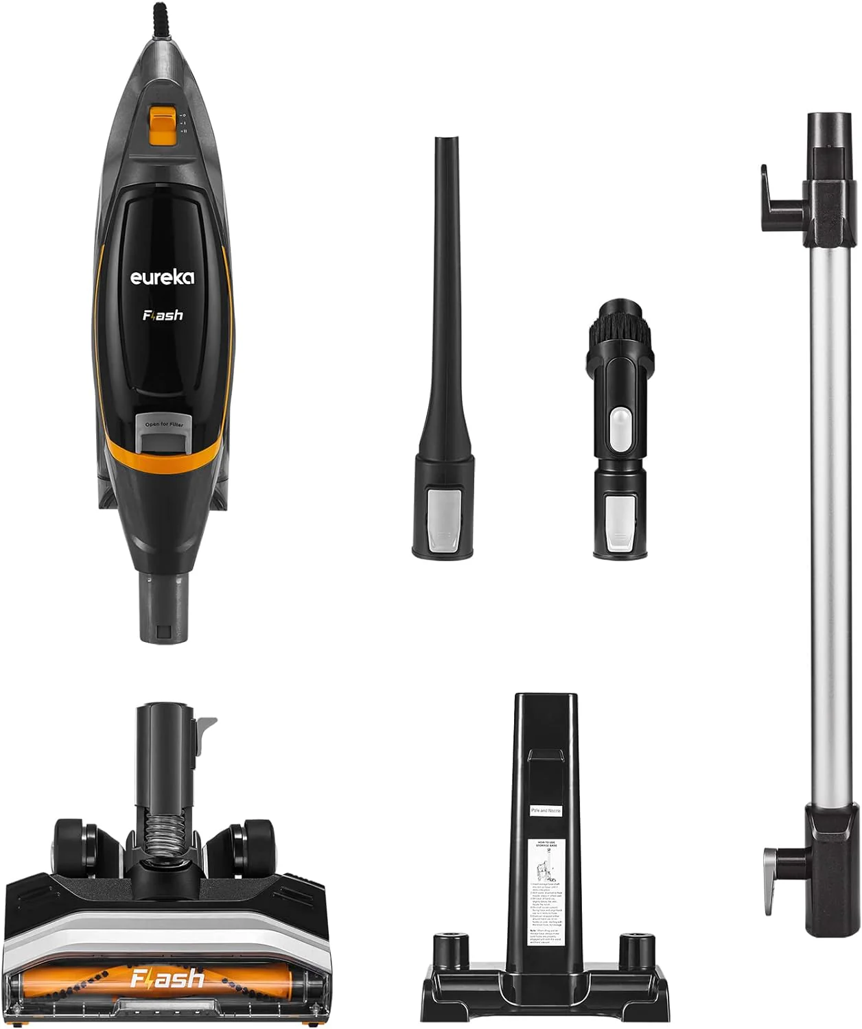 Eureka NES510 Corded Stick & Handheld Vacuum Cleaner - Image 4