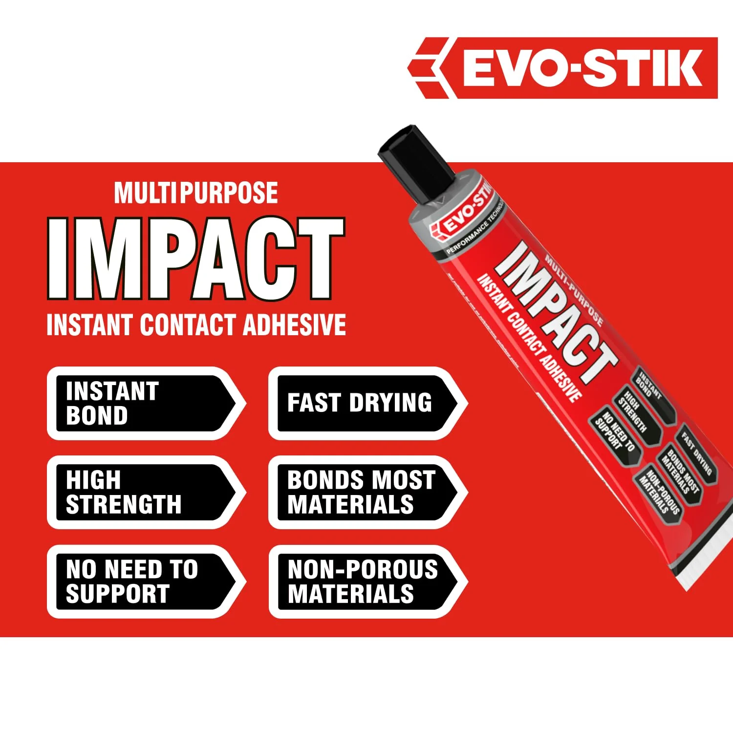 EVO-STIK High-Strength Impact Adhesive - 3 X 65g - Image 4