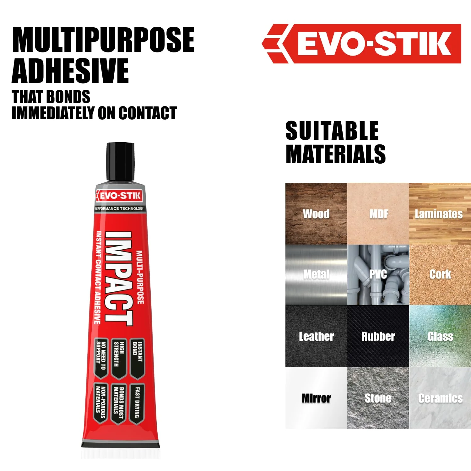 EVO-STIK High-Strength Impact Adhesive - 3 X 65g - Image 5