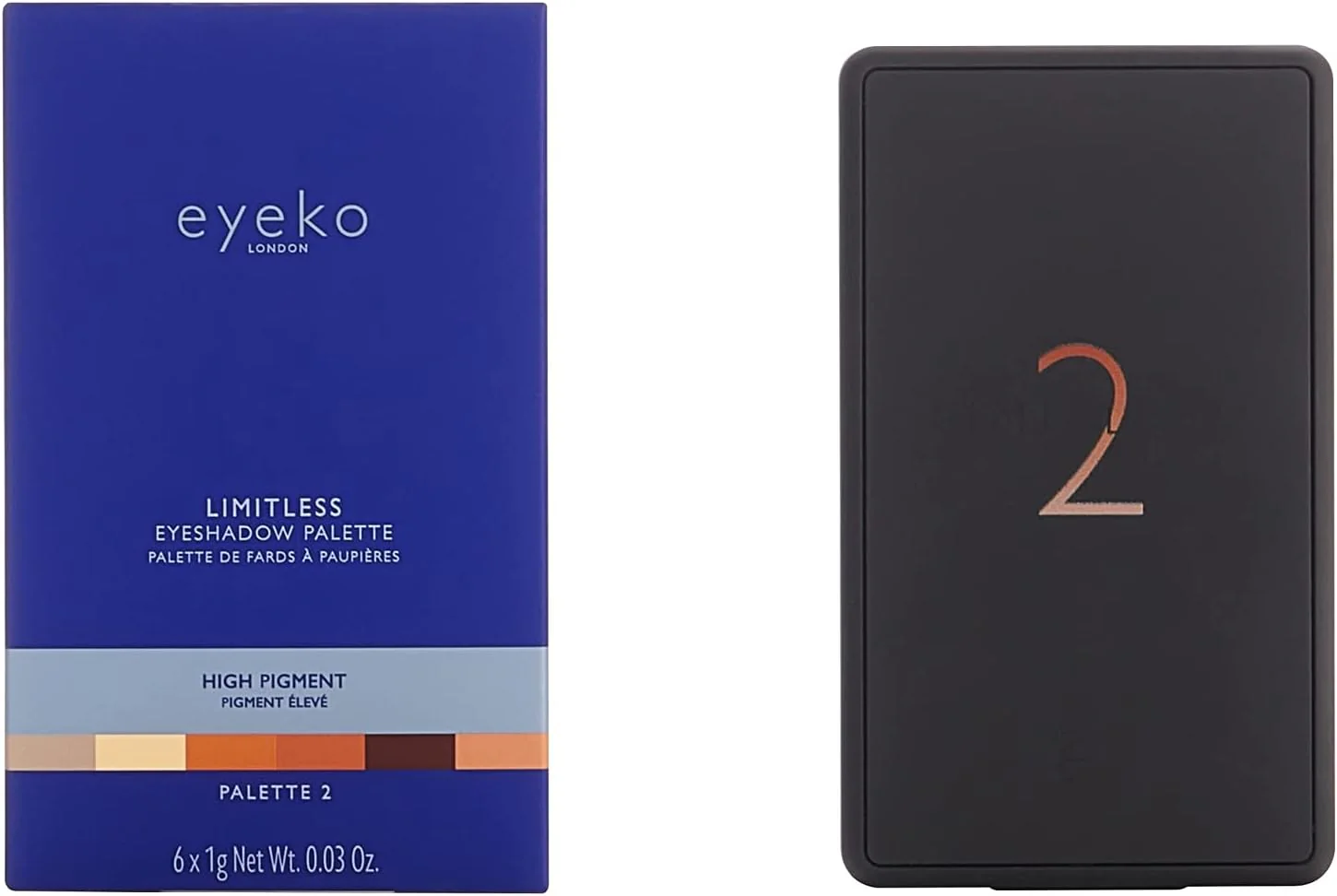Eyeko Limitless Eyeshadow Palette 2 | Medium nude-toned - Image 5