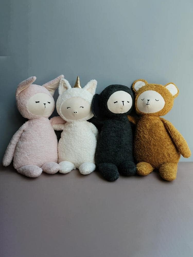 Fabelab - Big Buddy Bear - Extra Large Huggable Organic Ochre Bear 54cm - Image 6