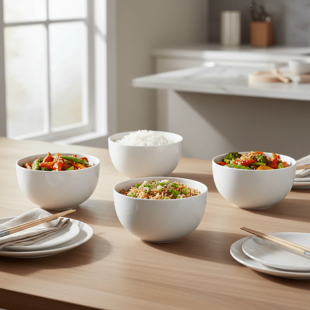 Fairmont & Main Coupe Rice Bowls - Arctic (Set of 6) ARC62C - Image 2