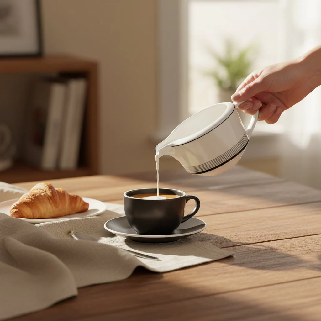 Fairmont & Main Deco Porcelain Creamer - 325ml - Image 2