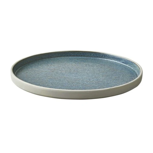 Fairmont & Main Deep Plate 26.2cm - Raw Ocean Blue (Set of 4) RWB02 - Image 3
