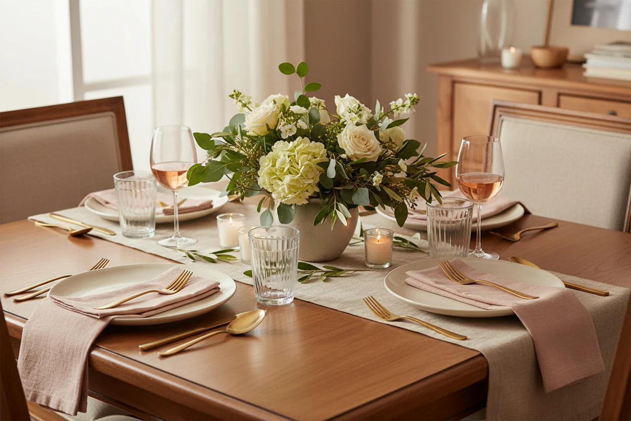 Fairmont & Main Large Dinner Plates - Cream (Set of 4) VEC48 - Image 2