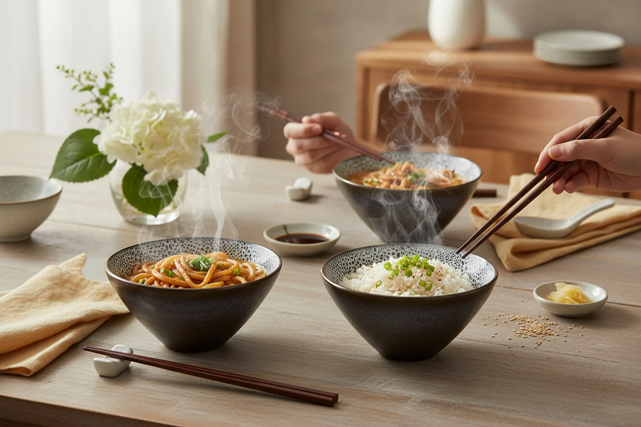 Fairmont & Main Lava Rice/Noodle Bowls - 16cm (Set of 6) - Image 2