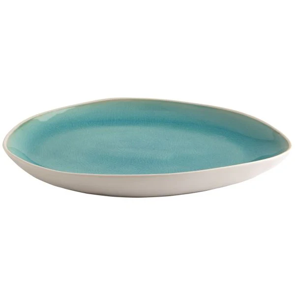 Fairmont & Main Medium Plates - Vie Naturelle Turquoise (Set of 4) VET01 - Image 2