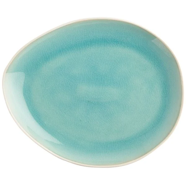 Fairmont & Main Medium Plates - Vie Naturelle Turquoise (Set of 4) VET01 - Image 3