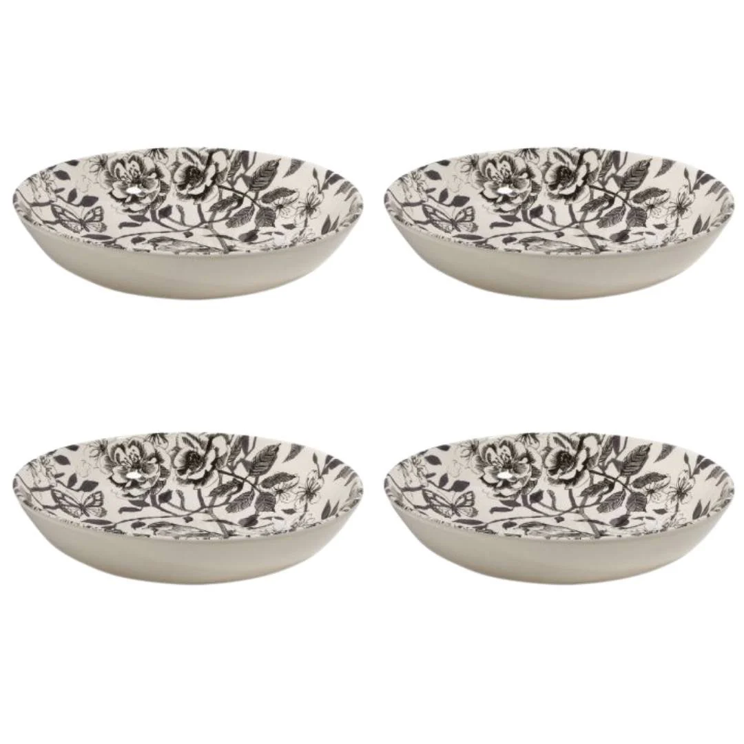 Fairmont & Main Pasta Bowls - Wild Rose (Set of 4) WR15