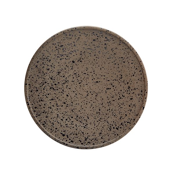 Fairmont & Main Raw Plate 25.5cm Granite (4 Pack) RWG02 - Image 3