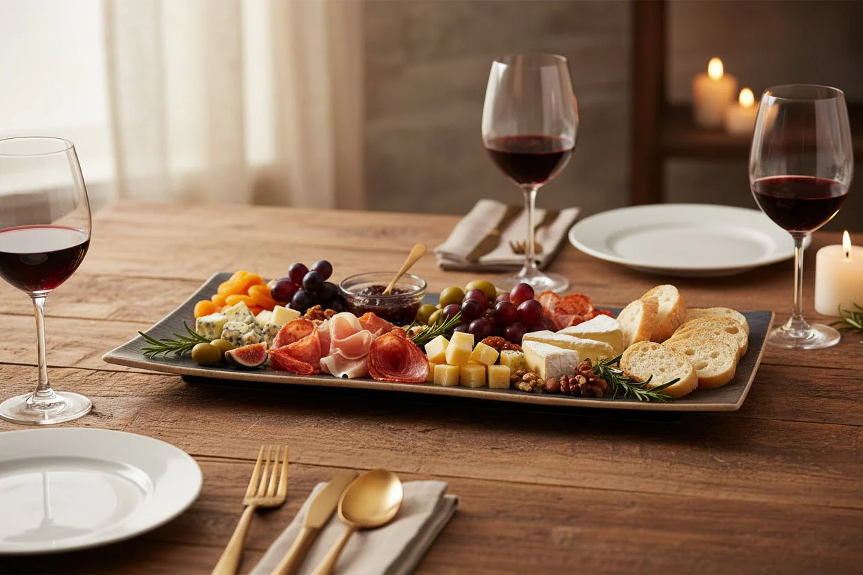 Fairmont & Main Raw Platters 23cm Slate - Set of 4 (RWS99S) - Image 2