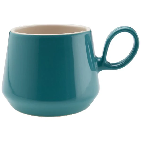 Fairmont & Main Sea Green Mugs - Retro Flared (Set of 4) RT38SG - Image 3