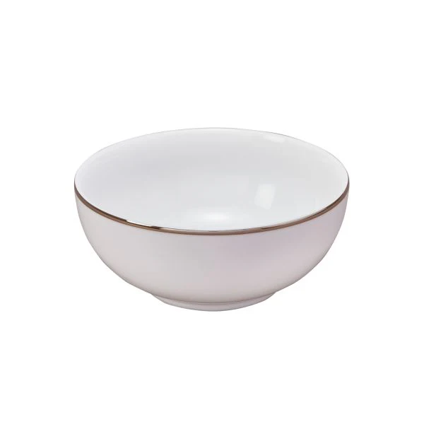 Fairmont & Main Soup/Cereal Bowls - White Porcelain (Set of 4) - Image 3