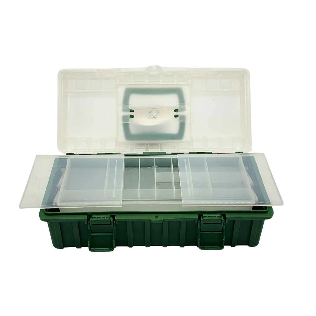 Fishing Tackle Box - Green (36cm) - Image 4