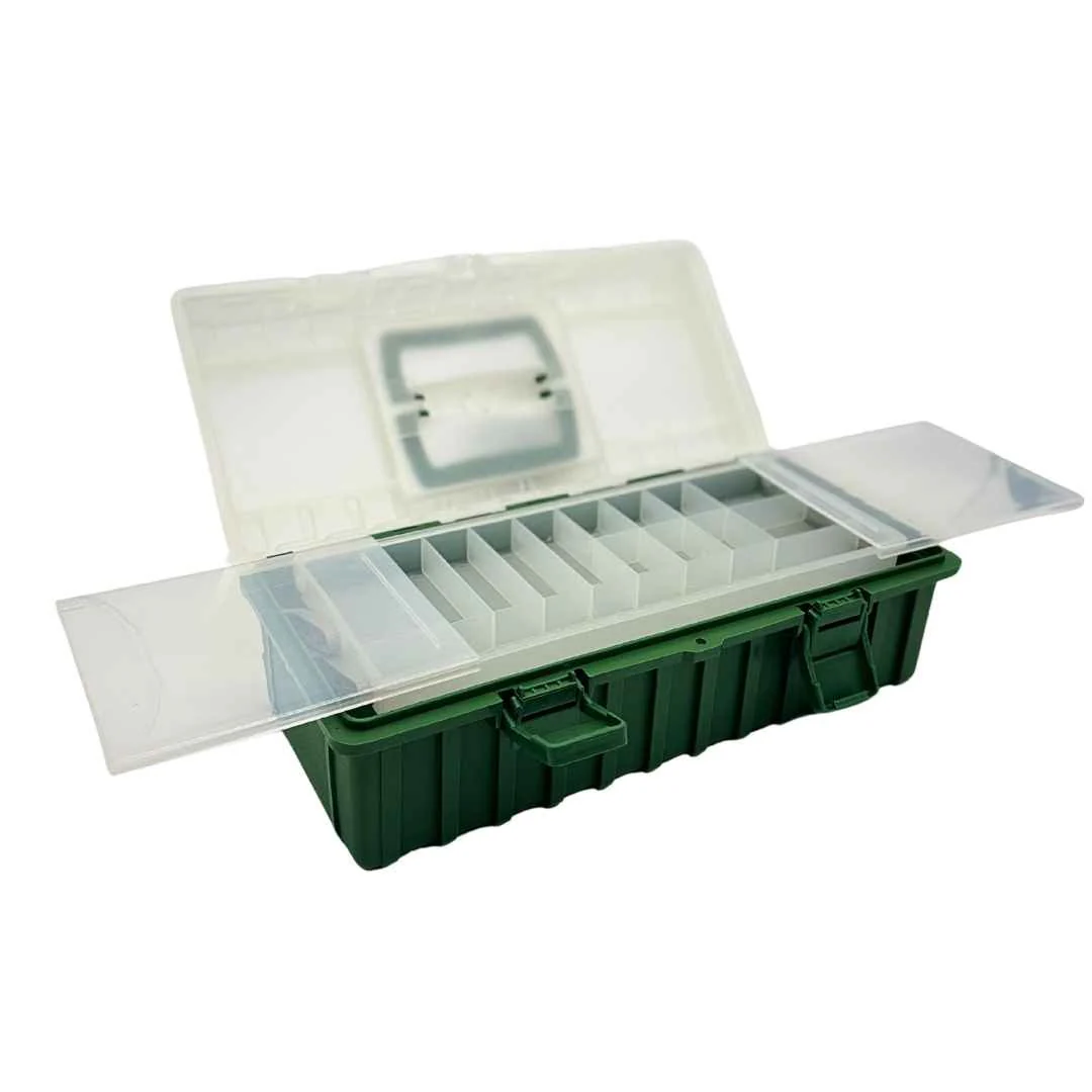 Fishing Tackle Box - Green (36cm) - Image 6