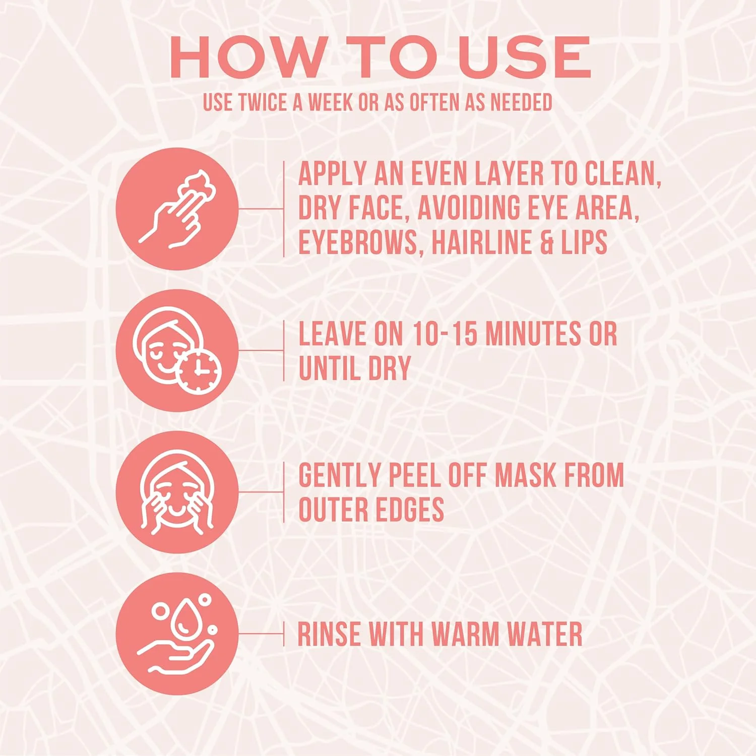 Freeman French Pink Clay Pore Cleansing Peel Off Mask - 175ml - Image 4