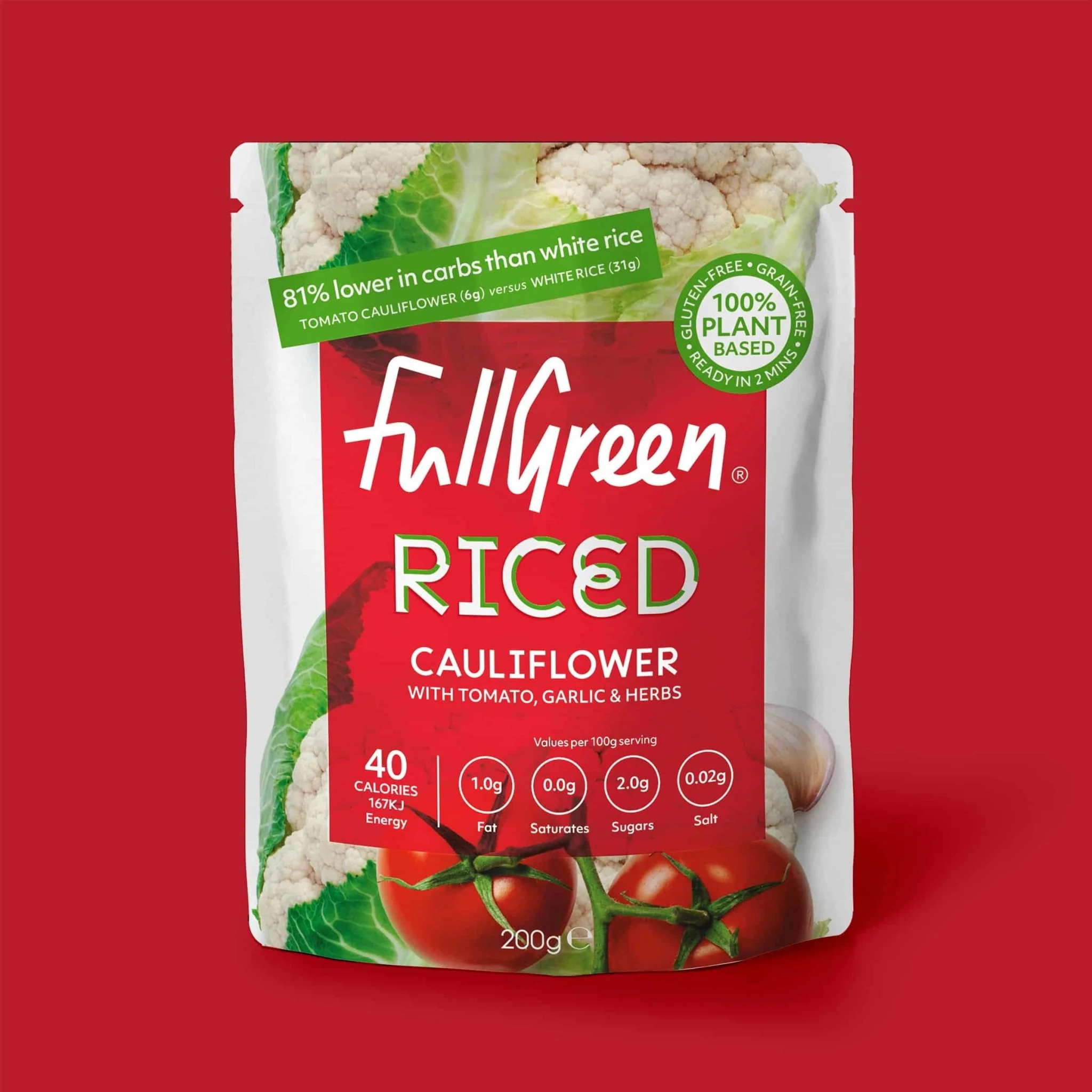 Full Green - Cauliflower Rice (6 pack) - Image 2